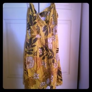 Floral Print Sphaghetti Strap Sundress